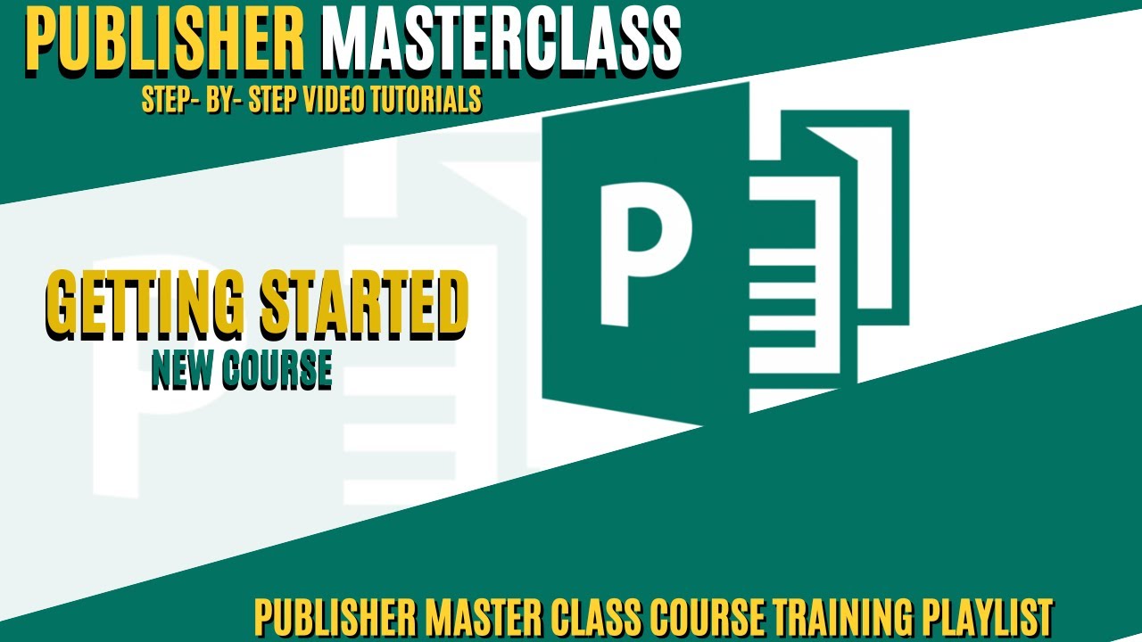 Microsoft Publisher Essential Training